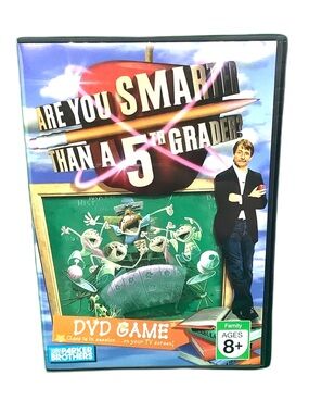 Are You Smarter Than a 5th Grader DVD Game Complete w Box